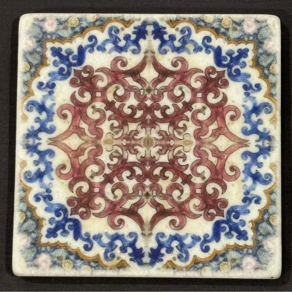 Authentic Greek Marble Coaster 4